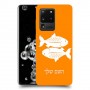 דגים כיסוי מגן קשיח בעיצוב אישי עם השם שלך ל Samsung Galaxy S20 Ultra יחידה אחת סקרין מובייל