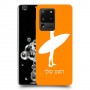 גלישה כיסוי מגן קשיח בעיצוב אישי עם השם שלך ל Samsung Galaxy S20 Ultra יחידה אחת סקרין מובייל