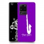 סקספון כיסוי מגן קשיח בעיצוב אישי עם השם שלך ל Samsung Galaxy S20 Ultra יחידה אחת סקרין מובייל
