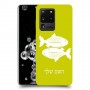 דגים כיסוי מגן קשיח בעיצוב אישי עם השם שלך ל Samsung Galaxy S20 Ultra יחידה אחת סקרין מובייל