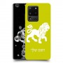 אריה כיסוי מגן קשיח בעיצוב אישי עם השם שלך ל Samsung Galaxy S20 Ultra יחידה אחת סקרין מובייל