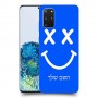 סמיילי כיסוי מגן קשיח בעיצוב אישי עם השם שלך ל Samsung Galaxy S20+ 5G יחידה אחת סקרין מובייל