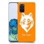 זאב כיסוי מגן קשיח בעיצוב אישי עם השם שלך ל Samsung Galaxy S20+ 5G יחידה אחת סקרין מובייל