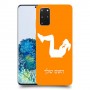 אימון ספורט - אישה כיסוי מגן קשיח בעיצוב אישי עם השם שלך ל Samsung Galaxy S20+ 5G יחידה אחת סקרין מובייל