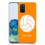 כדורעף - כדור כיסוי מגן קשיח בעיצוב אישי עם השם שלך ל Samsung Galaxy S20+ 5G יחידה אחת סקרין מובייל