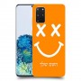 סמיילי כיסוי מגן קשיח בעיצוב אישי עם השם שלך ל Samsung Galaxy S20+ 5G יחידה אחת סקרין מובייל