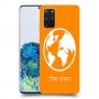 עולם כיסוי מגן קשיח בעיצוב אישי עם השם שלך ל Samsung Galaxy S20+ 5G יחידה אחת סקרין מובייל