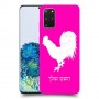תרנגול כיסוי מגן קשיח בעיצוב אישי עם השם שלך ל Samsung Galaxy S20+ 5G יחידה אחת סקרין מובייל