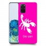 עקרב כיסוי מגן קשיח בעיצוב אישי עם השם שלך ל Samsung Galaxy S20+ 5G יחידה אחת סקרין מובייל