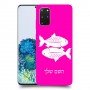 דגים כיסוי מגן קשיח בעיצוב אישי עם השם שלך ל Samsung Galaxy S20+ 5G יחידה אחת סקרין מובייל