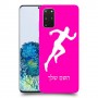 רץ כיסוי מגן קשיח בעיצוב אישי עם השם שלך ל Samsung Galaxy S20+ 5G יחידה אחת סקרין מובייל