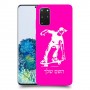 ילד סקייטבורד כיסוי מגן קשיח בעיצוב אישי עם השם שלך ל Samsung Galaxy S20+ 5G יחידה אחת סקרין מובייל