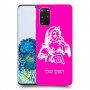 סנטה קלאוס כיסוי מגן קשיח בעיצוב אישי עם השם שלך ל Samsung Galaxy S20+ 5G יחידה אחת סקרין מובייל