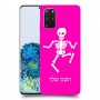 שלד כיסוי מגן קשיח בעיצוב אישי עם השם שלך ל Samsung Galaxy S20+ 5G יחידה אחת סקרין מובייל