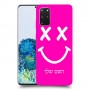 סמיילי כיסוי מגן קשיח בעיצוב אישי עם השם שלך ל Samsung Galaxy S20+ 5G יחידה אחת סקרין מובייל