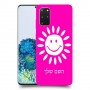 שמש כיסוי מגן קשיח בעיצוב אישי עם השם שלך ל Samsung Galaxy S20+ 5G יחידה אחת סקרין מובייל