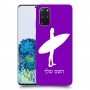 גלישה כיסוי מגן קשיח בעיצוב אישי עם השם שלך ל Samsung Galaxy S20+ 5G יחידה אחת סקרין מובייל