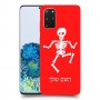 שלד כיסוי מגן קשיח בעיצוב אישי עם השם שלך ל Samsung Galaxy S20+ 5G יחידה אחת סקרין מובייל