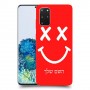 סמיילי כיסוי מגן קשיח בעיצוב אישי עם השם שלך ל Samsung Galaxy S20+ 5G יחידה אחת סקרין מובייל