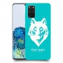 זאב כיסוי מגן קשיח בעיצוב אישי עם השם שלך ל Samsung Galaxy S20+ 5G יחידה אחת סקרין מובייל