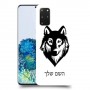 זאב כיסוי מגן קשיח בעיצוב אישי עם השם שלך ל Samsung Galaxy S20+ 5G יחידה אחת סקרין מובייל