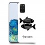 דגים כיסוי מגן קשיח בעיצוב אישי עם השם שלך ל Samsung Galaxy S20+ 5G יחידה אחת סקרין מובייל