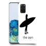 גלישה כיסוי מגן קשיח בעיצוב אישי עם השם שלך ל Samsung Galaxy S20+ 5G יחידה אחת סקרין מובייל