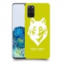 זאב כיסוי מגן קשיח בעיצוב אישי עם השם שלך ל Samsung Galaxy S20+ 5G יחידה אחת סקרין מובייל