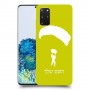צניחה חופשית כיסוי מגן קשיח בעיצוב אישי עם השם שלך ל Samsung Galaxy S20+ 5G יחידה אחת סקרין מובייל