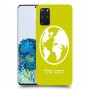 עולם כיסוי מגן קשיח בעיצוב אישי עם השם שלך ל Samsung Galaxy S20+ 5G יחידה אחת סקרין מובייל