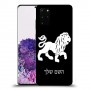אריה כיסוי מגן קשיח בעיצוב אישי עם השם שלך ל Samsung Galaxy S20+ יחידה אחת סקרין מובייל
