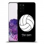כדורעף - כדור כיסוי מגן קשיח בעיצוב אישי עם השם שלך ל Samsung Galaxy S20+ יחידה אחת סקרין מובייל