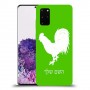 תרנגול כיסוי מגן קשיח בעיצוב אישי עם השם שלך ל Samsung Galaxy S20+ יחידה אחת סקרין מובייל