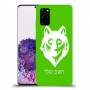 זאב כיסוי מגן קשיח בעיצוב אישי עם השם שלך ל Samsung Galaxy S20+ יחידה אחת סקרין מובייל