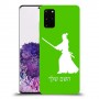 סמוראי כיסוי מגן קשיח בעיצוב אישי עם השם שלך ל Samsung Galaxy S20+ יחידה אחת סקרין מובייל