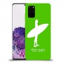גלישה כיסוי מגן קשיח בעיצוב אישי עם השם שלך ל Samsung Galaxy S20+ יחידה אחת סקרין מובייל