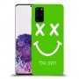 סמיילי כיסוי מגן קשיח בעיצוב אישי עם השם שלך ל Samsung Galaxy S20+ יחידה אחת סקרין מובייל