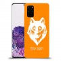 זאב כיסוי מגן קשיח בעיצוב אישי עם השם שלך ל Samsung Galaxy S20+ יחידה אחת סקרין מובייל