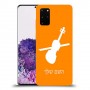 כינור כיסוי מגן קשיח בעיצוב אישי עם השם שלך ל Samsung Galaxy S20+ יחידה אחת סקרין מובייל