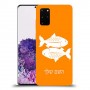 דגים כיסוי מגן קשיח בעיצוב אישי עם השם שלך ל Samsung Galaxy S20+ יחידה אחת סקרין מובייל