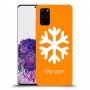 שלג כיסוי מגן קשיח בעיצוב אישי עם השם שלך ל Samsung Galaxy S20+ יחידה אחת סקרין מובייל