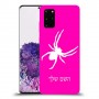עכביש כיסוי מגן קשיח בעיצוב אישי עם השם שלך ל Samsung Galaxy S20+ יחידה אחת סקרין מובייל