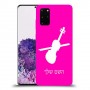כינור כיסוי מגן קשיח בעיצוב אישי עם השם שלך ל Samsung Galaxy S20+ יחידה אחת סקרין מובייל