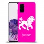 אריה כיסוי מגן קשיח בעיצוב אישי עם השם שלך ל Samsung Galaxy S20+ יחידה אחת סקרין מובייל