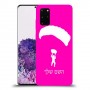 צניחה חופשית כיסוי מגן קשיח בעיצוב אישי עם השם שלך ל Samsung Galaxy S20+ יחידה אחת סקרין מובייל