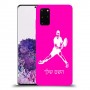 שחקן טניס כיסוי מגן קשיח בעיצוב אישי עם השם שלך ל Samsung Galaxy S20+ יחידה אחת סקרין מובייל