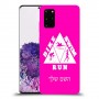 טריאתלון כיסוי מגן קשיח בעיצוב אישי עם השם שלך ל Samsung Galaxy S20+ יחידה אחת סקרין מובייל