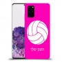 כדורעף - כדור כיסוי מגן קשיח בעיצוב אישי עם השם שלך ל Samsung Galaxy S20+ יחידה אחת סקרין מובייל