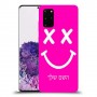 סמיילי כיסוי מגן קשיח בעיצוב אישי עם השם שלך ל Samsung Galaxy S20+ יחידה אחת סקרין מובייל