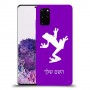 צפרדע טרופית כיסוי מגן קשיח בעיצוב אישי עם השם שלך ל Samsung Galaxy S20+ יחידה אחת סקרין מובייל